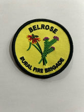 Load image into Gallery viewer, Custom embroidered logo patch in square shape