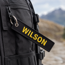 Load image into Gallery viewer, Custom Embroidered Keyring Patch