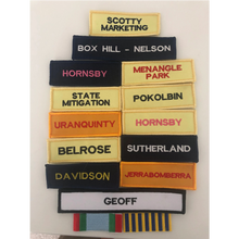 Load image into Gallery viewer, [Bespoke Name Patches For Uniforms &amp; Work Wear Online]-Global Name Patches